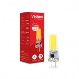 Vestum LED G4 3,5W 4500K 220V (1-VS-8102)
