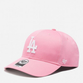 47 Brand Кепка  Mvp  Los Angeles Dodgers Raised Bas B-Rac12Ctp-Rsa One Size Розовый/Серый (194602042862)