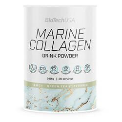 BiotechUSA Marine Collagen Drink Powder BioTech USA 240 г лимон-зелений чай