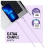 ACCLAB AL-CBCOLOR-T1PP USB to Type-C 1.2m Purple (1283126518270) - зображення 4