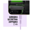 ACCLAB AL-CBCOLOR-T1PP USB to Type-C 1.2m Purple (1283126518270) - зображення 5
