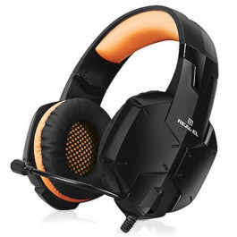 REAL-EL GDX-7700 Surround 7.1 Black-orange (EL124100016)