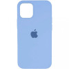 Borofone Silicone Full Case AA Open Cam for Apple iPhone 12 Pro Max Cornflower (FullOpeAAi12PM-49) - зображення 1
