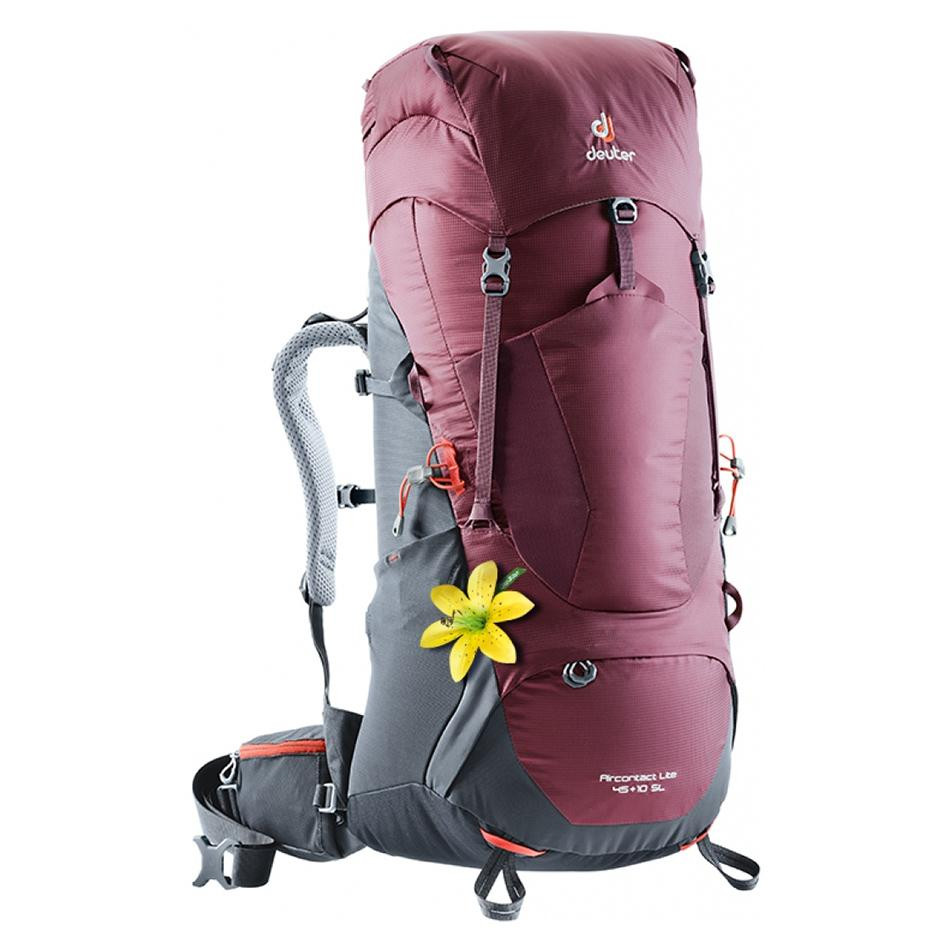 Deuter Aircontact Lite 45+10 SL / maron-graphite (3340218-5423) - зображення 1