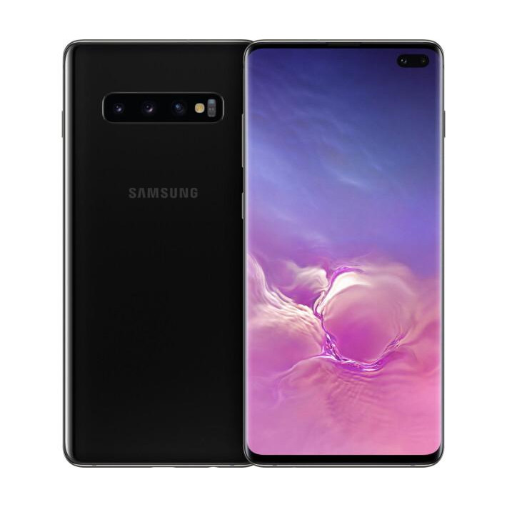 Samsung Galaxy S10+ SM-G975U 8/128GB Black Ceramic - зображення 1