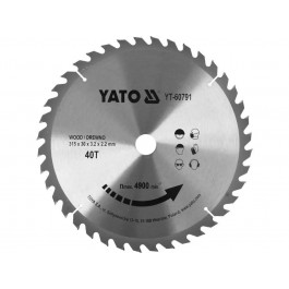 YATO YT-60791 315x30x3.2x2.2 мм