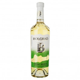 Bolgrad Вино Blanc Select белое полусладкое 0.75 л 9-13% (4820013031312)