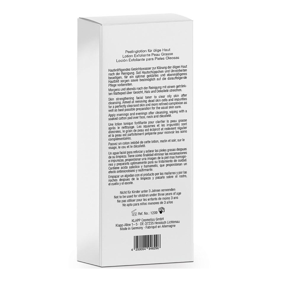 Klapp Тонік-пілінг для жирної шкіри  Clean & Active Exfoliator Oily Skin 250 мл (4250094946296) - зображення 1