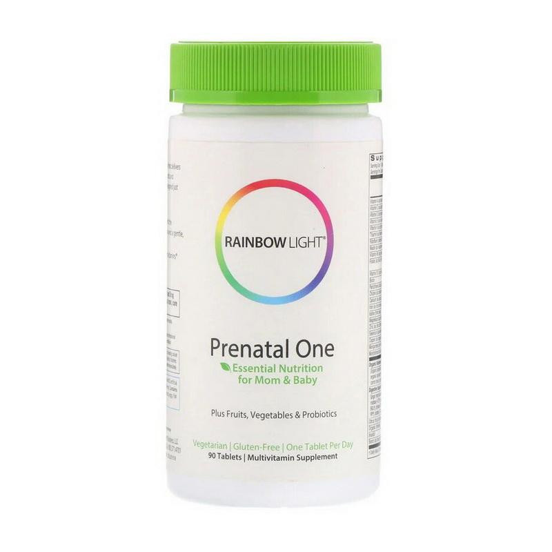 Rainbow Light Пренатальные витамины  Prenatal One 90 таблеток - зображення 1