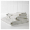IKEA SALVIKEN махровое полотенце банное, 70x140 см, хлопок, белый (503.132.25) - зображення 4