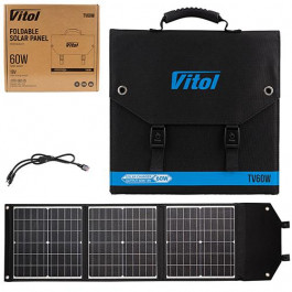 Зарядні пристрої на сонячних батареях Vitol