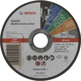Bosch Rapido Multi Construction 125x1 мм (2.608.602.385)