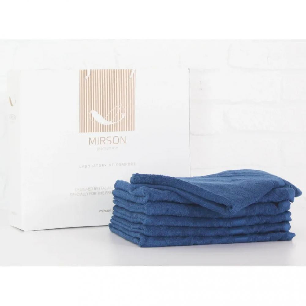 MirSon Рушник  набір банних №5085 Elite SoftNess Blueberry 70х140 6 шт (2200003524253) - зображення 1
