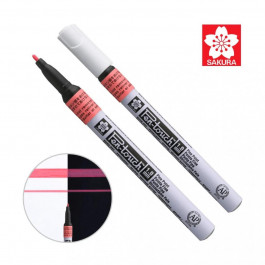 Sakura Маркер  Pen-Touch Червоний, флуоресцентний, тонкий (FINE) 1мм (084511322721)