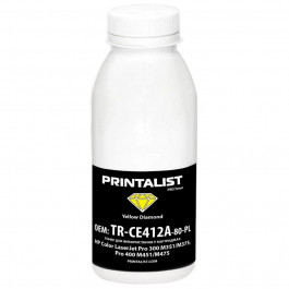   Printalist Тонер HP CLJ Pro 300 M351/M375, Pro 400 M451/M475, 80г Yellow (TR-CE412A-80-PL)