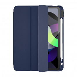 Blueo Ape case with Leather Sheath for iPad 10.2 2019/2021 Navy Blue (B42-L102NBL(L))