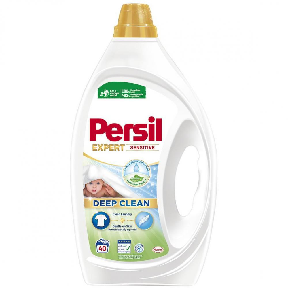 Persil Гель для прання Expert Sensitive Deep Clean 40 циклів прання 1.8 л (9000101566697) - зображення 1