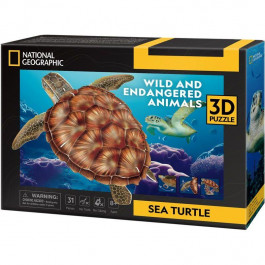 Cubic Fun Зникаючі тварини Морська черепаха (DS1080h)
