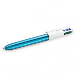 BIC Шариковая ручка  4 Colours Shine Blue 1 мм (3086123310421)