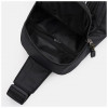 Monsen Чорна повсякденна чоловіча сумка-слінг із текстилю з принтом  71532 - зображення 5