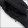 Monsen Чоловіча текстильна сумка-бананка на пояс чорного кольору  71623 - зображення 5