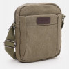 Monsen Зелена чоловіча сумка на плече із щільного текстилю  71539 - зображення 2