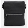 Keizer Солідна чоловіча сумка-планшет із фактурної шкіри чорного кольору з клапаном  71518 - зображення 2