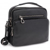Ricco Grande Чоловіча шкіряна сумка-барсетка в класичному чорному кольорі з ручкою  71559 - зображення 1