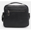 Ricco Grande Чоловіча шкіряна сумка-барсетка в класичному чорному кольорі з ручкою  71559 - зображення 3