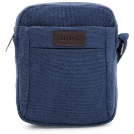 Monsen Чоловіча текстильна сумка-планшет маленького розміру в синьому кольорі  71542