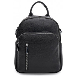 Keizer Міський жіночий шкіряний рюкзак-сумка чорного кольору  71520