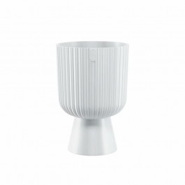 Form-Plastic Горщик пластиковий Keli Mika 14 см білий (5907474367743)