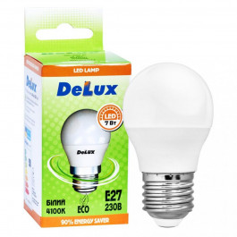 DeLux LED BL50P 7W 4100K 220V E27 (90020561)