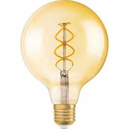 Osram LED FIL Vintage Spiral Globe Gold G120 5 Вт E27 2000 К 220 В желтая (4058075092136)