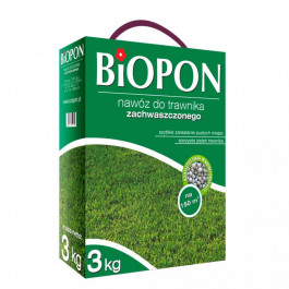 Biopon Удобрение гранулированное  для газонов 3 кг (5904517146464)