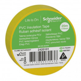 Schneider Electric Ізоляційна стрічка  0.15х19 мм 20 м жовта