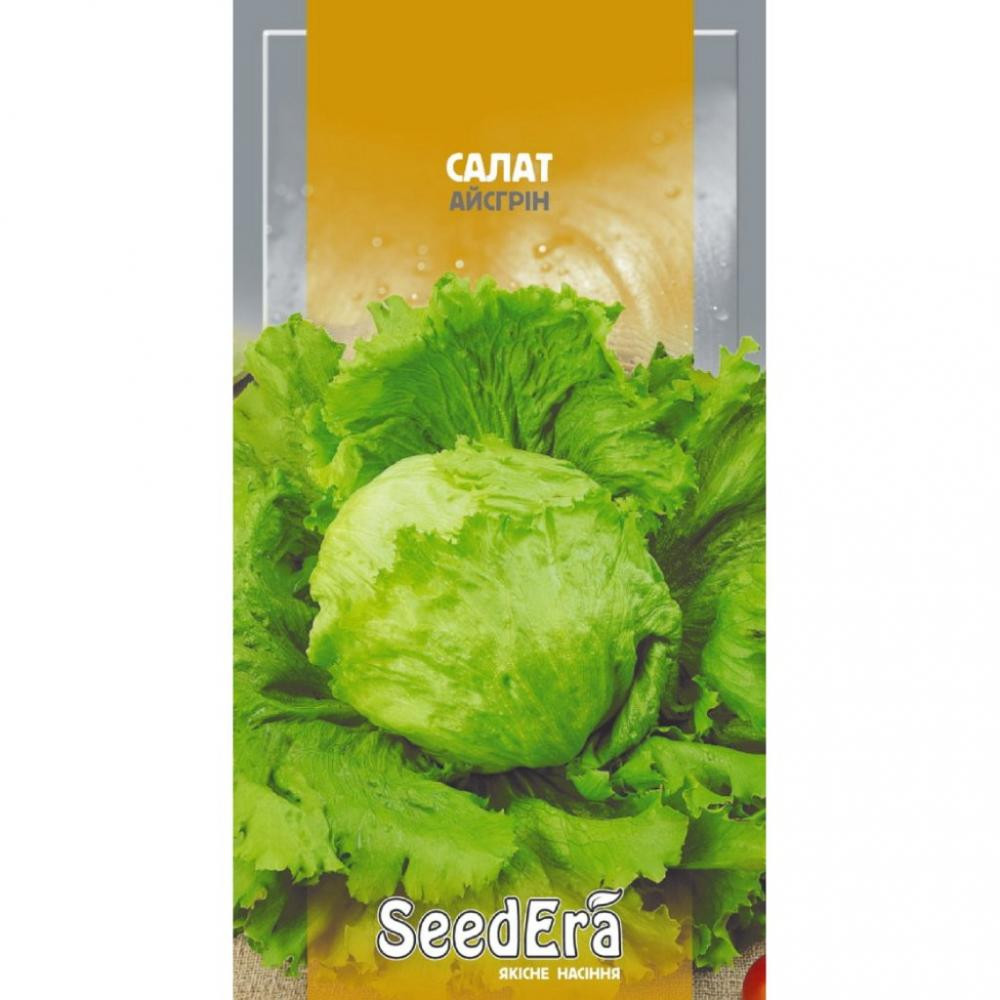 ТМ "SeedEra" Семена Seedera салат кочанный Айсгрин 1 г - зображення 1