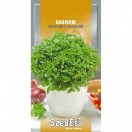 ТМ "SeedEra" Семена  базилик зеленый комнатный 0,5 г