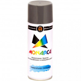 MONARCA Краска MONARCA аэрозольная универсальная RAL 9006 алюминий глянец 270 г