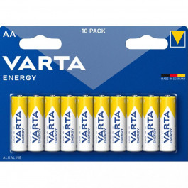 Varta AA bat Alkaline 10шт Energy (4106229491)