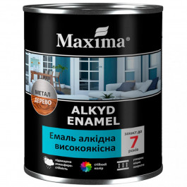 Maxima Эмаль высококачественная серый 2,3 кг