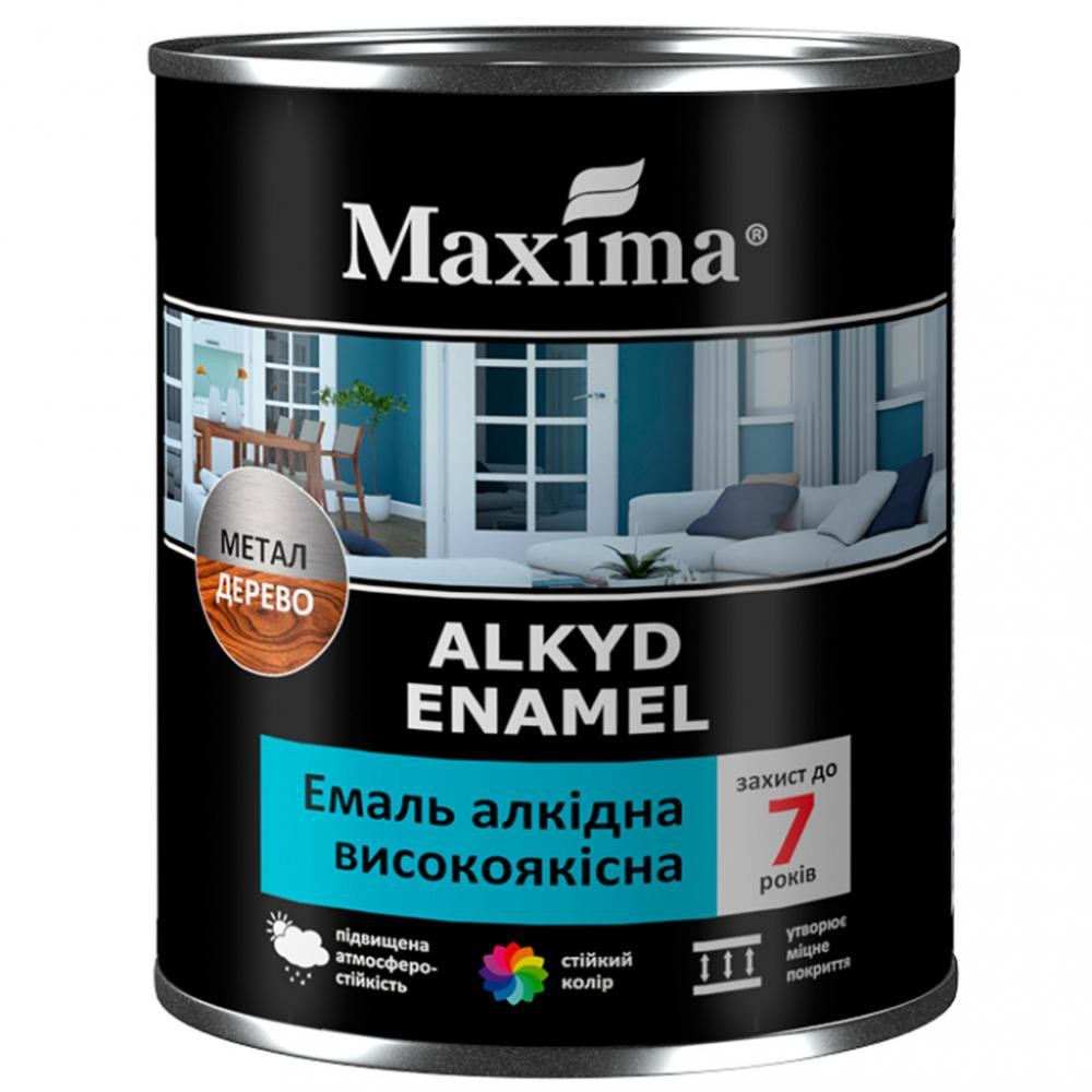 Maxima Эмаль высококачественная зеленый 0,7 кг - зображення 1