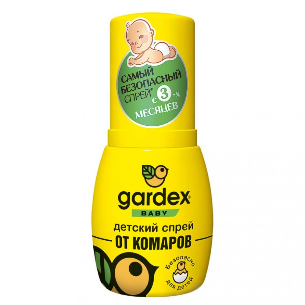 Gardex Детский спрей Baby от комаров 50 мл (4820184440180) - зображення 1