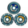 Dexter Набір відрізних дисків по бетону, каменю та кераміці  115 мм 3 шт () - зображення 1