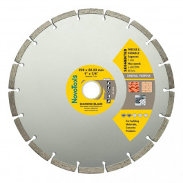 NovoTools Алмазний диск  Basic 230мм 7мм 22,23мм