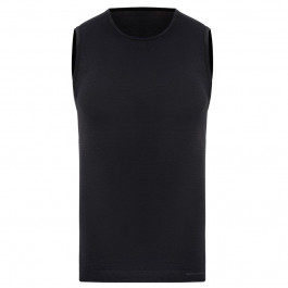 Brubeck Термоактивна футболка Tank Top  Comfort Wool - Чорна L