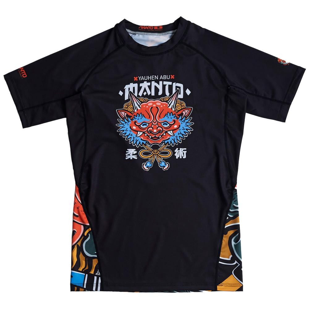 Manto Термоактивна футболка  x Yauhen Abu rashguard ONI - Black XL - зображення 1