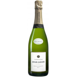 Champagne Adam-Jaeger Адам-Жаже Шампанское Традисиен Блан де Блан Брют Нейче 2012 белое 0,75л (3760268050052)