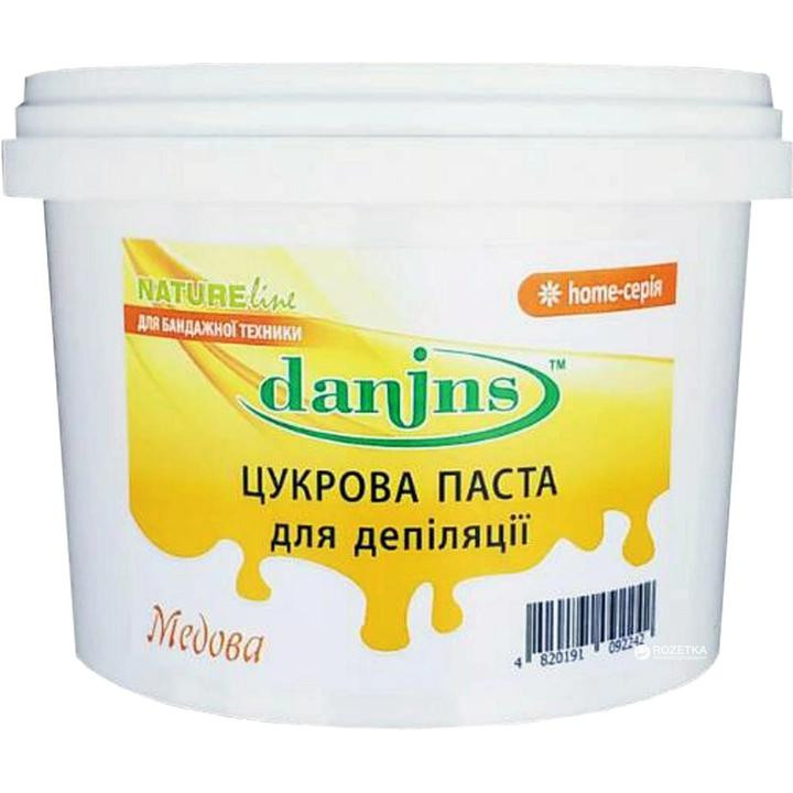 Danins Сахарная паста для депиляции в домашних условиях  Медова 500 г (4820191092242) - зображення 1