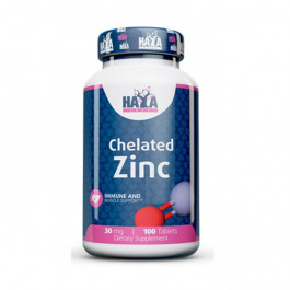 Haya Labs Zinc Bisglycinate 30 mg, 100 таблеток